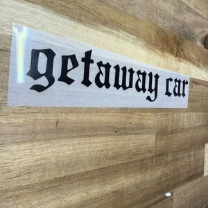 Taylor Swift getaway car Decal